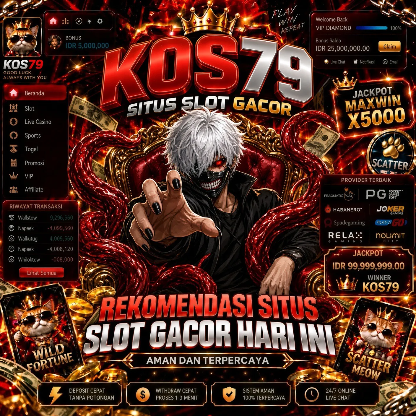 KOS70: Pilihan Game Kompetitif Terbaru dengan Fitur Depo Dana Super Cepat